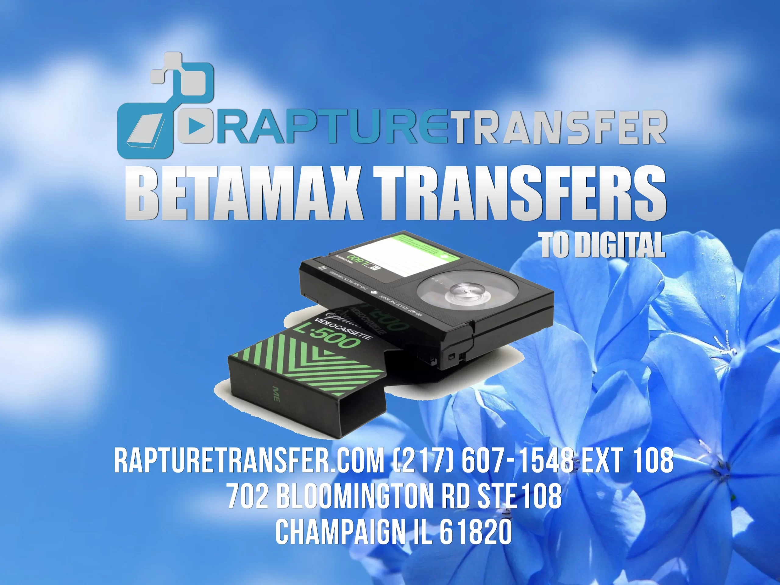 BETAMAX TRANSFER – Rapture Transfer