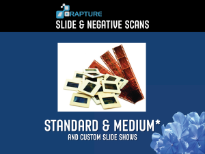 SLIDE AND NEGATIVE SCANNING